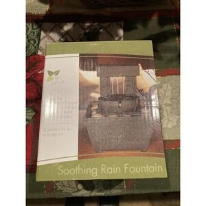 Soothing Rain Fountain Unopened, Brand New, Original Box